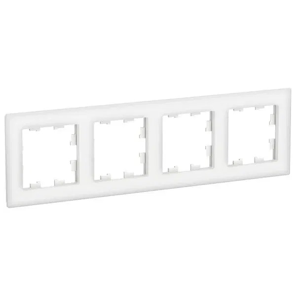 Рамка AtlasDesign Органическое стекло Белый Schneider Electric ATN320104