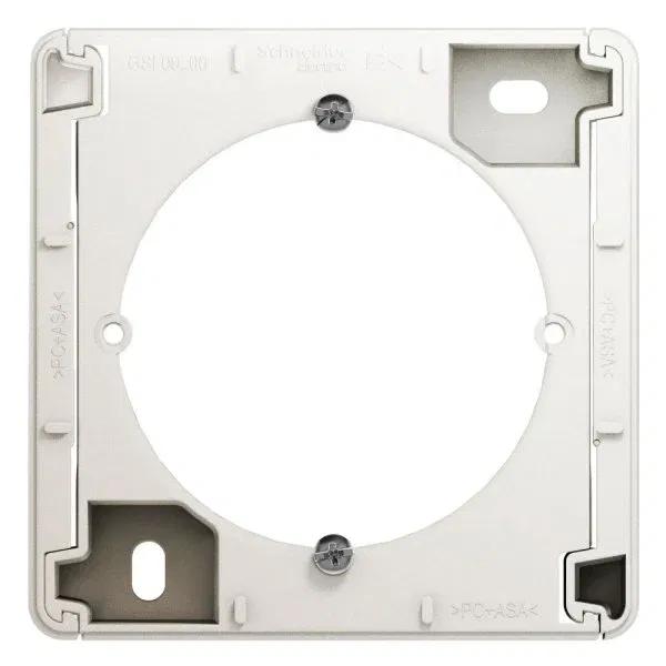 Коробка наружного монтажа Glossa перламутр Schneider Electric GSL000600