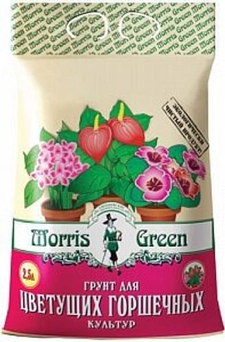 Грунт для Цветущих горшечных культур MORRIS GREEN 6,5л