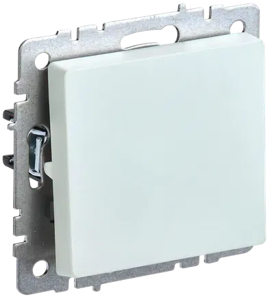 BRITE Выключатель 1-клавишный жемчуг IEK BR-V10-0-10-K36