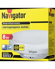 Лампа ЛЕД GX53 8W 6,5К NLLB-GX53-8-230-6.5K Navigator 82608 Navigator