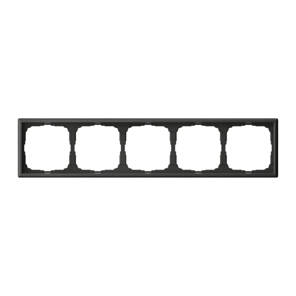 Рамка 5-постовая ArtGallery базальт Schneider Electric GAL001405