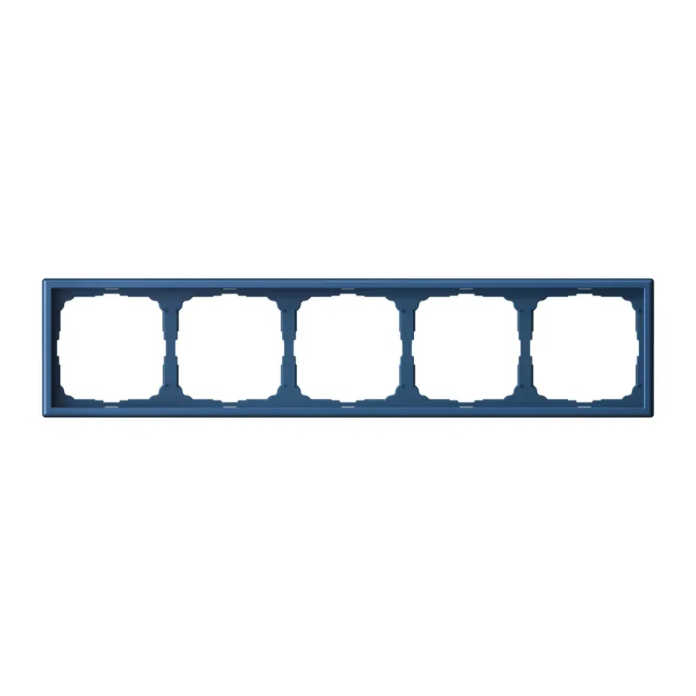 Рамка 5-постовая ArtGallery аквамарин Schneider Electric GAL001105