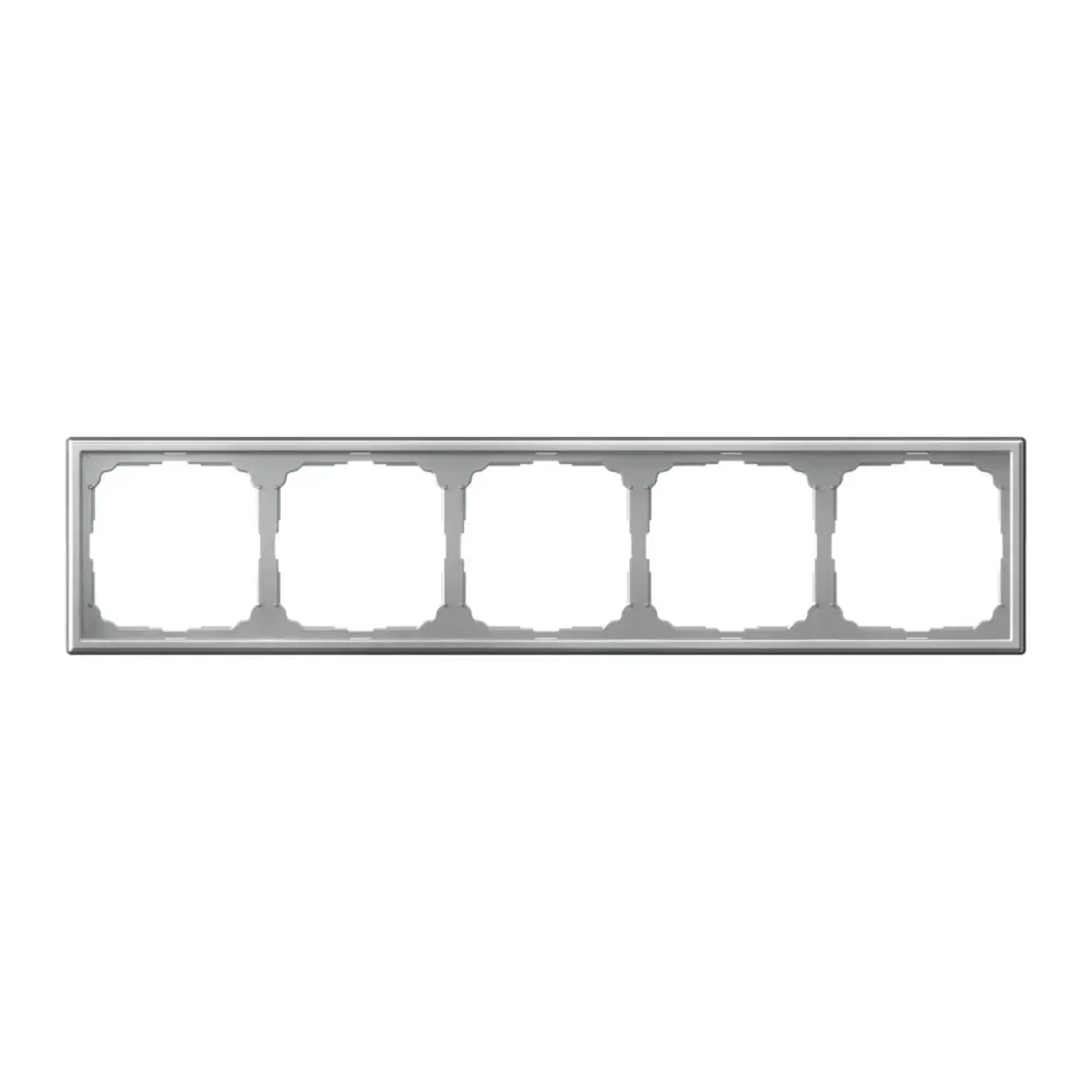Рамка 5-постовая ArtGallery алюминий Schneider Electric GAL000305