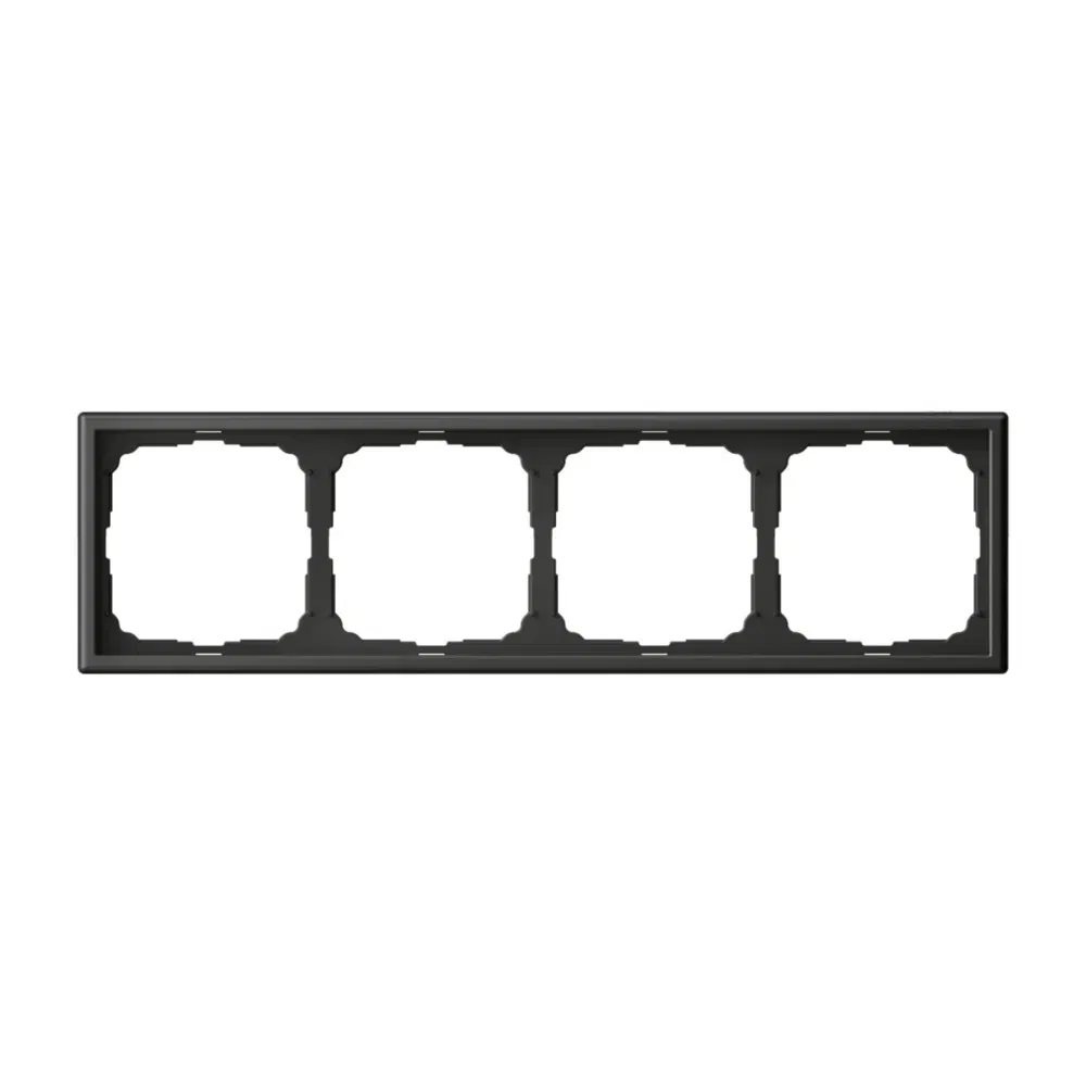 Рамка 4-постовая ArtGallery базальт Schneider Electric GAL001404