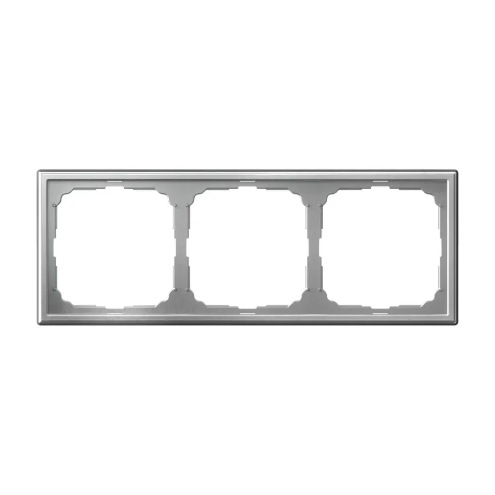 Рамка 3-постовая ArtGallery алюминий Schneider Electric GAL000303