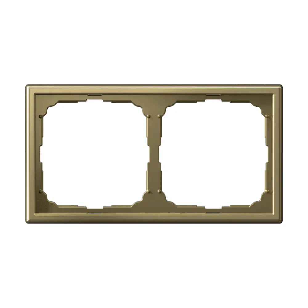 Рамка 2-постовая ArtGallery золото Schneider Electric GAL001602
