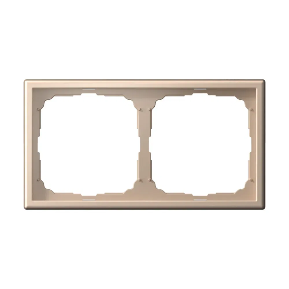 Рамка 2-постовая ArtGallery песочный Schneider Electric GAL001202