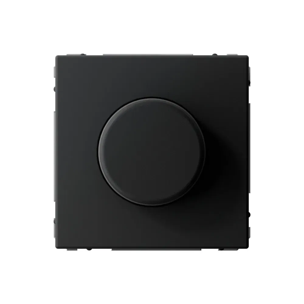 Светорегулятор (диммер) ArtGallery повор-нажим, LED, RC, 400Вт, механизм, карбон Schneider Electric GAL001023