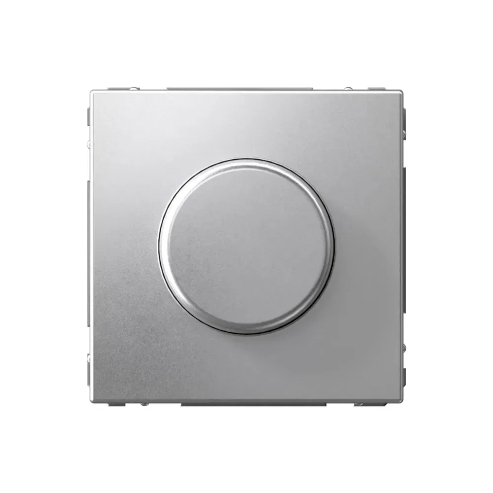 Светорегулятор (диммер) ArtGallery повор-нажим, LED, RC, 400Вт, механизм, алюминий Schneider Electric GAL000323