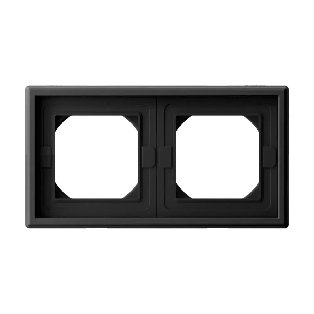 Рамка 2-постовая ArtGallery IP44 карбон Schneider Electric GAL441002