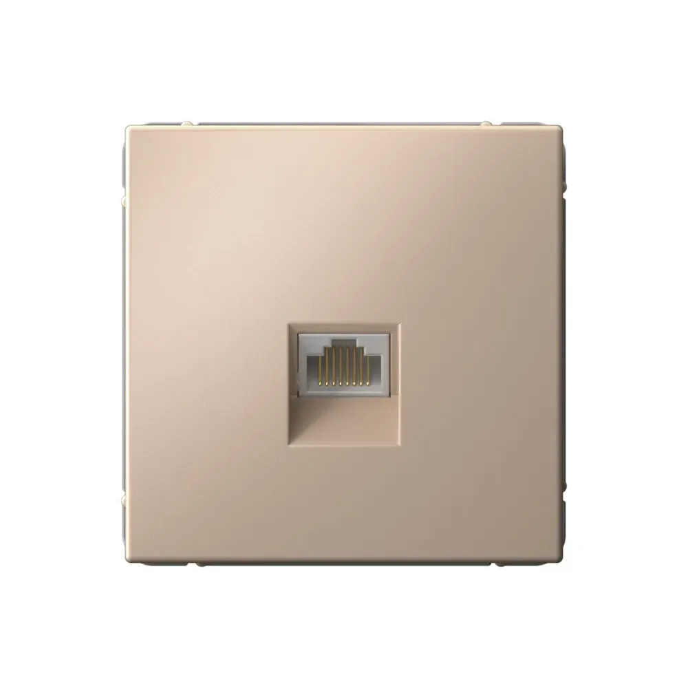 Розетка Artgallery компьютерная RJ45, кат.6А, механизм песочный Schneider Electric GAL001286