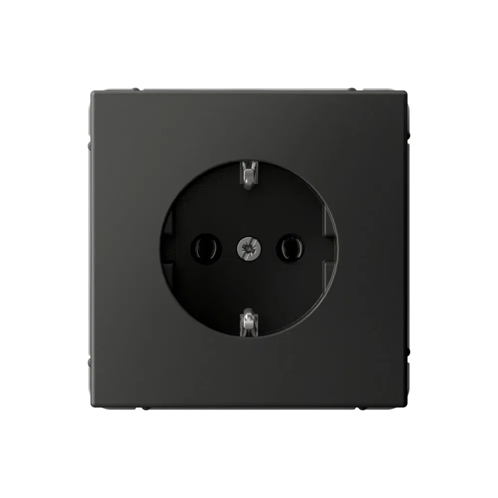 Розетка Artgallery с заземлением 16А, механизм базальт Schneider Electric GAL001443