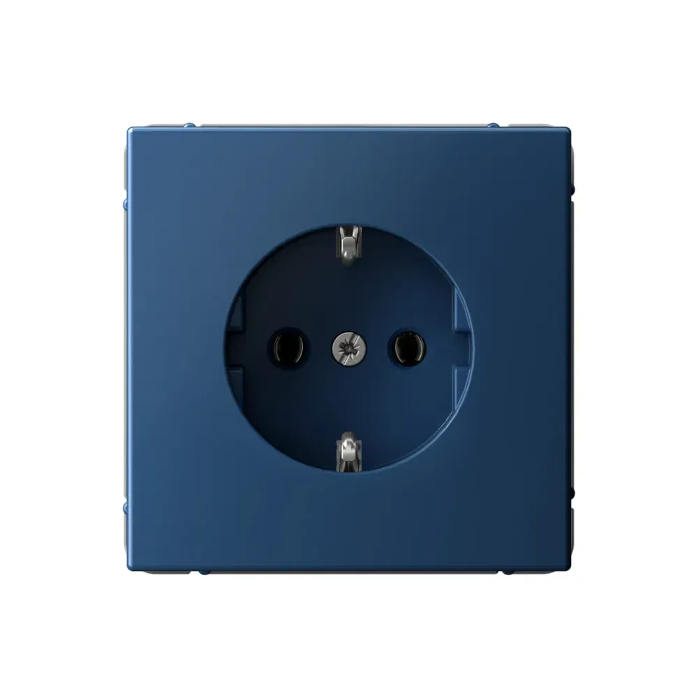 Розетка Artgallery с заземлением 16А, механизм аквамарин Schneider Electric GAL001143