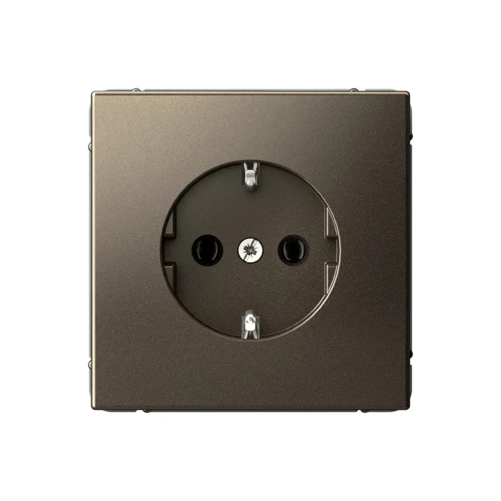 Розетка Artgallery с заземлением 16А, механизм мокко Schneider Electric GAL000643