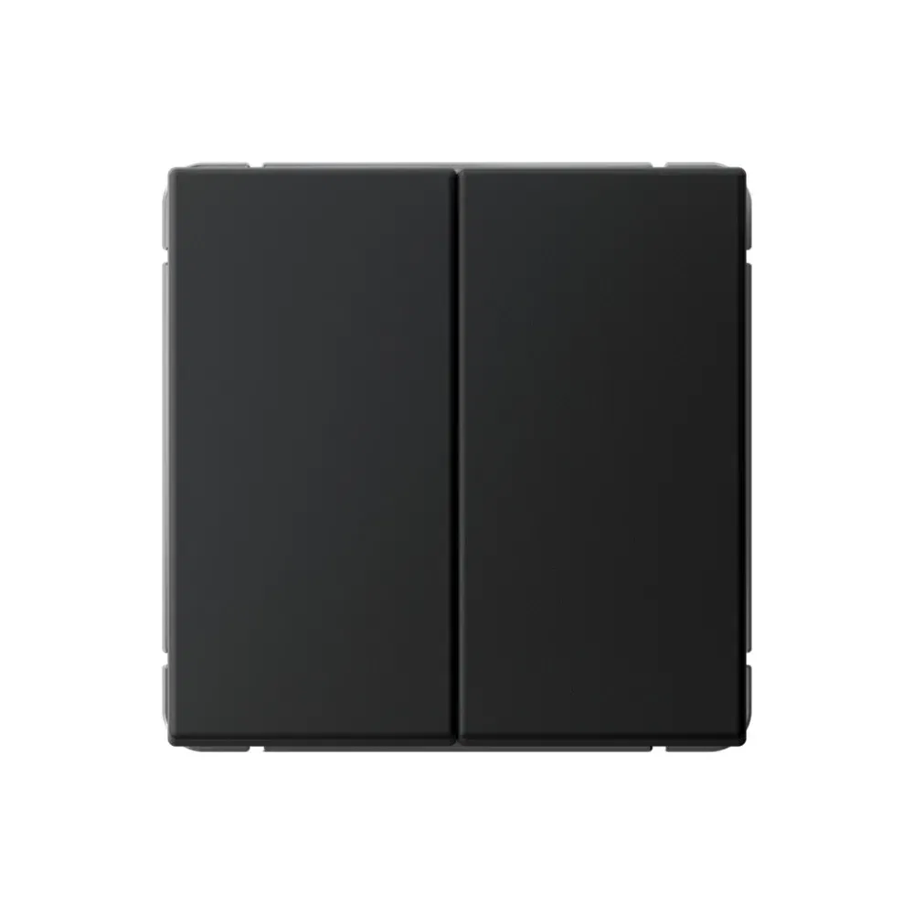 Переключатель Artgallery 2-клавишный, сх.6/2, 10АХ, карбон Schneider Electric GAL001065