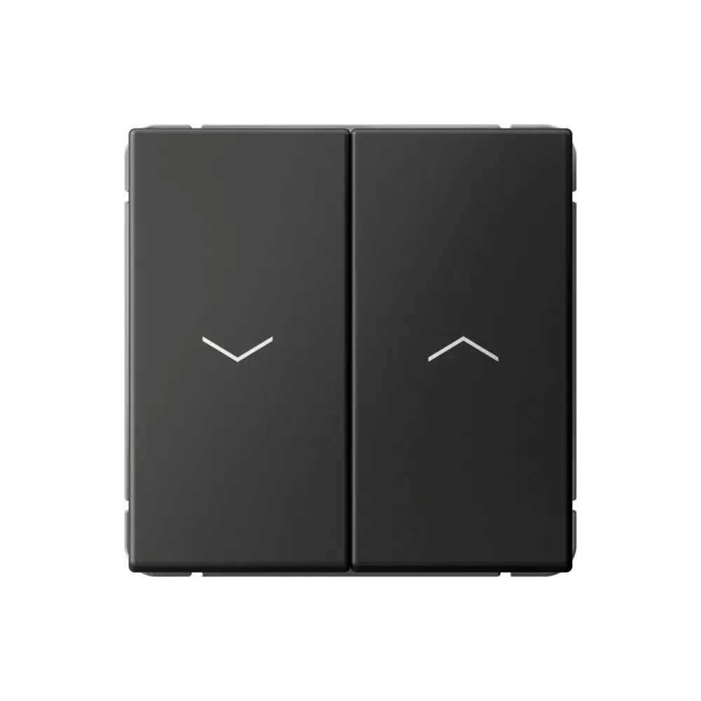Выключатель для жалюзи Artgallery 2-клавишный, 2х сх.4, 10А, базальт Schneider Electric GAL001419