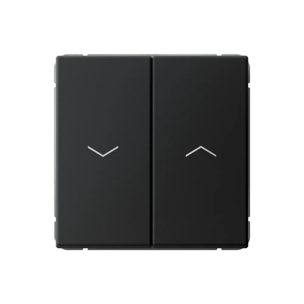 Выключатель для жалюзи Artgallery 2-клавишный, 2х сх.4, 10А, карбон Schneider Electric GAL001019