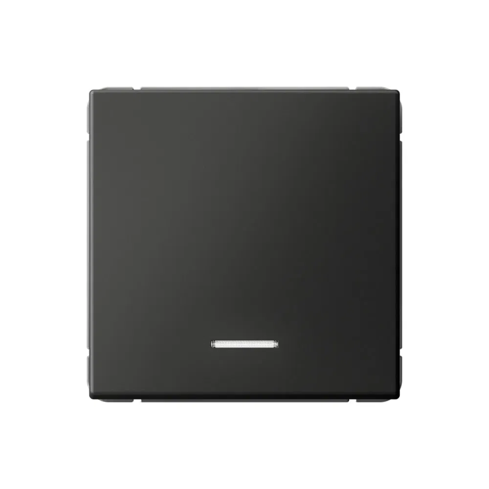 Выключатель с подсветкой Artgallery 1-клавишный, сх.1а, 10АХ, базальт Schneider Electric GAL001413