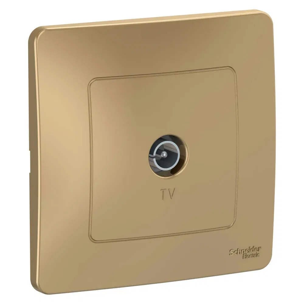Blanca Розетка TV (коннектор) Титан Schneider Electric BLNTS000014