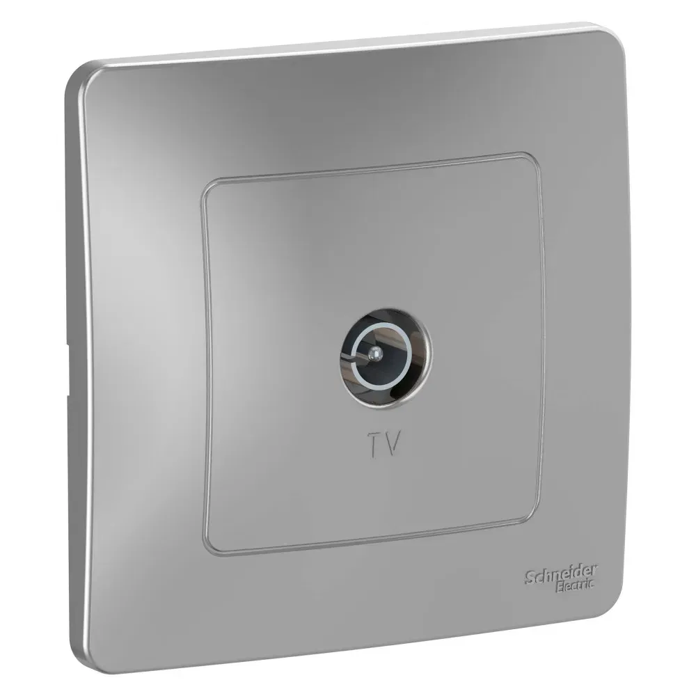 Blanca Розетка TV (коннектор) Алюминий Schneider Electric BLNTS000013