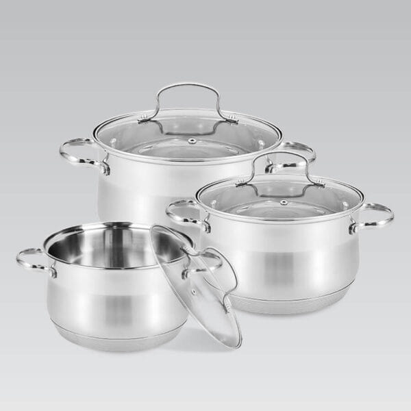 Набор кастрюль 6пр Maestro MR-3512-6L