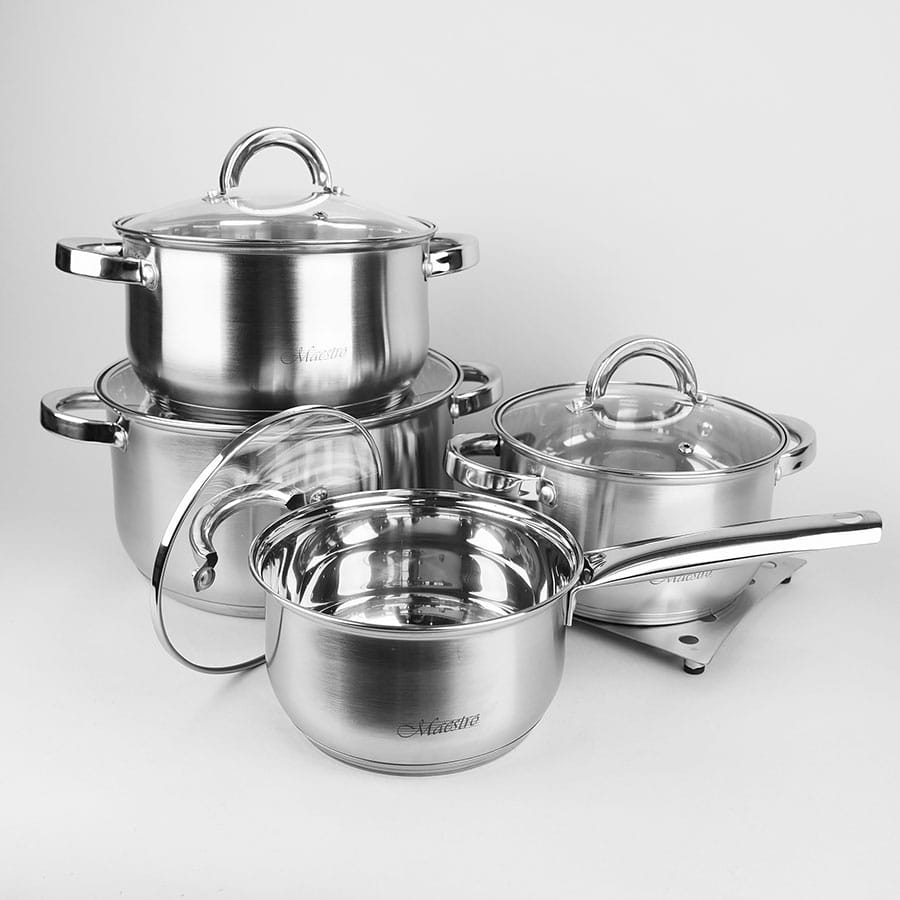 Набор кастрюль 9пр Maestro MR-2021
