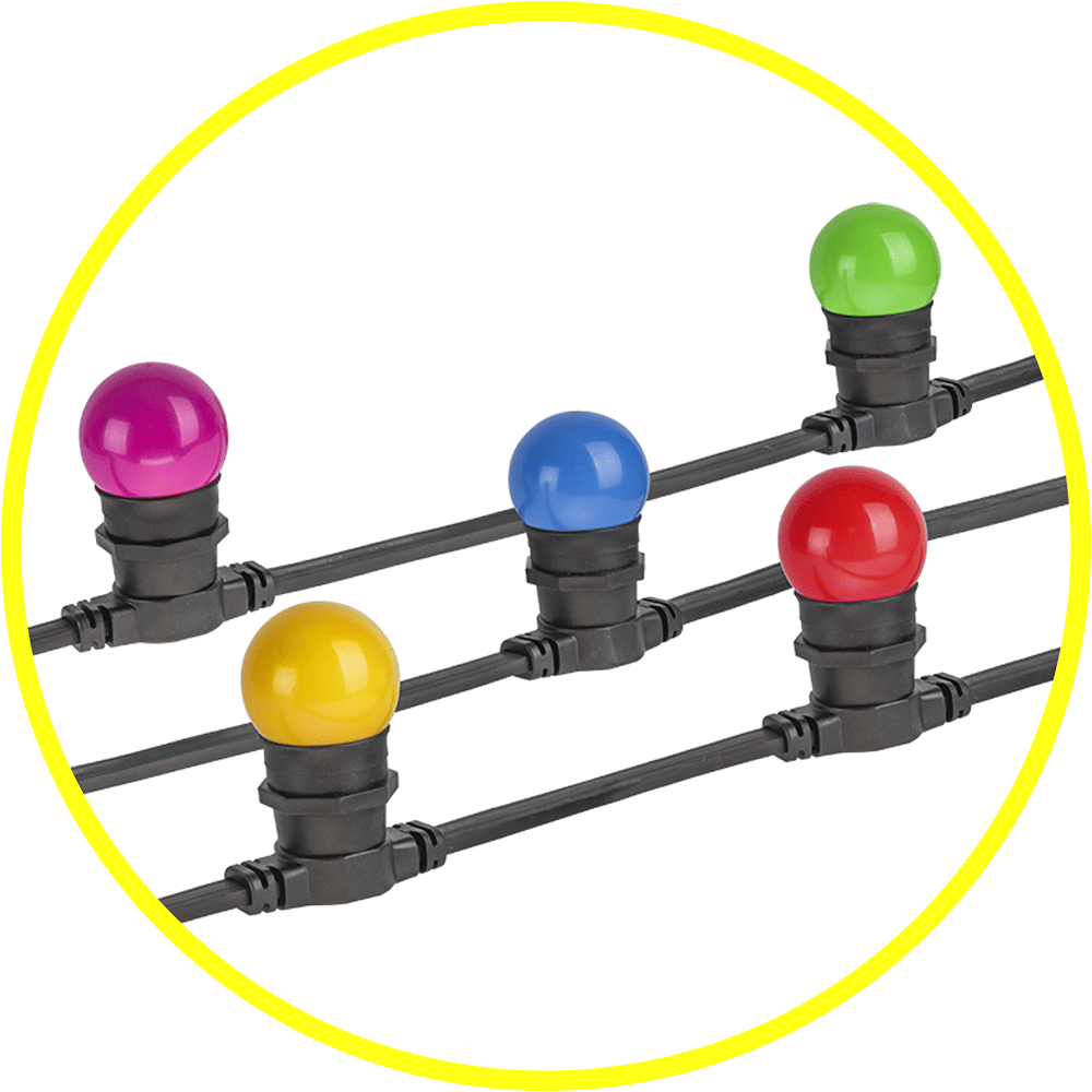 Гирлянда «Белт-лайт» NGF-01-20-40-E27-BL длина 20 метров Navigator 61553