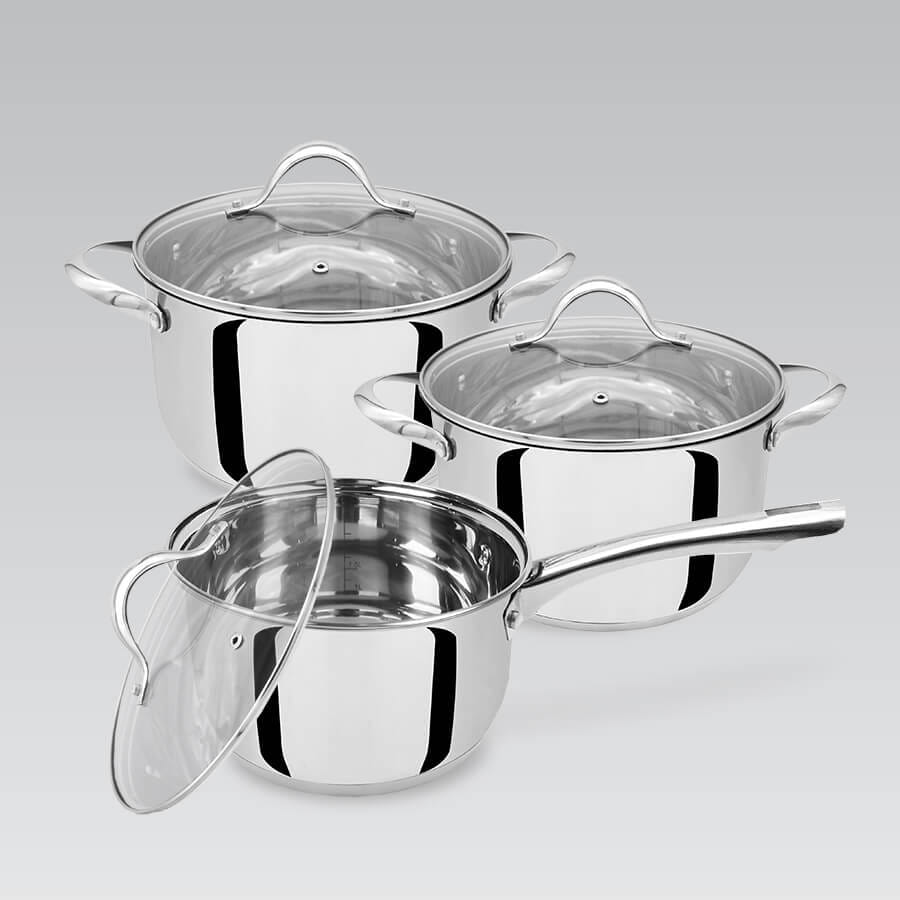 Набор кастрюль 6пр Maestro MR-3519-6M