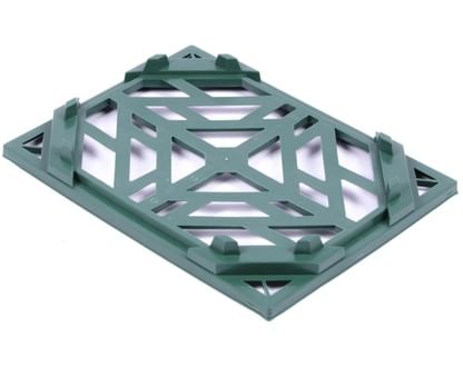 Пластиковая крышка перфорированная к цветочному баку