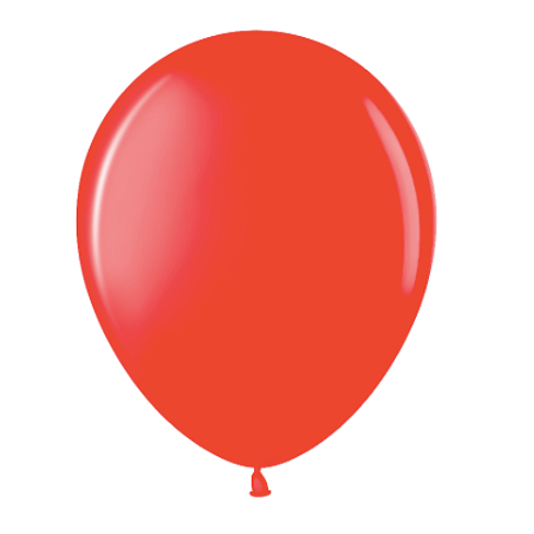 Латексный шар с гелием "Красный" (12''/30 см)