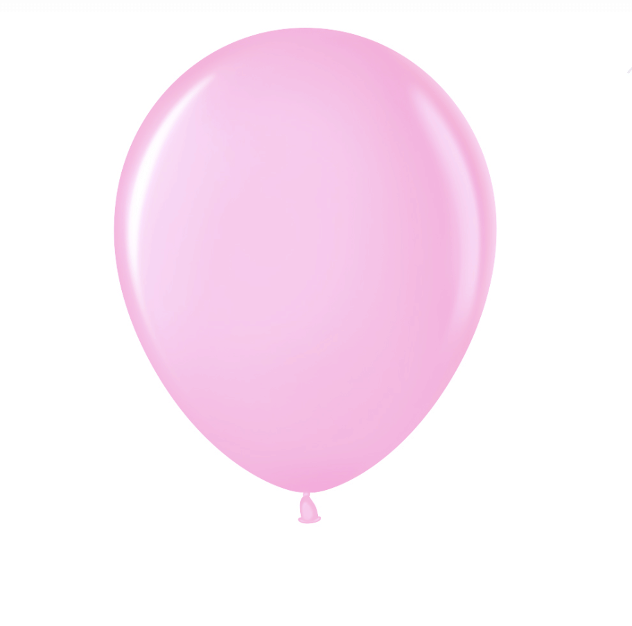 Латексный шар с гелием "Светло-розовый" (12''/30 см)