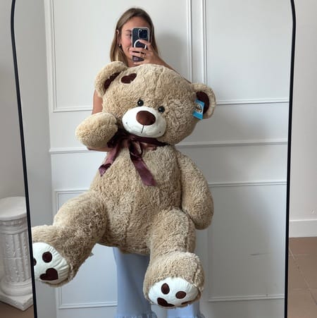 Медведь Тони 145см кофейный