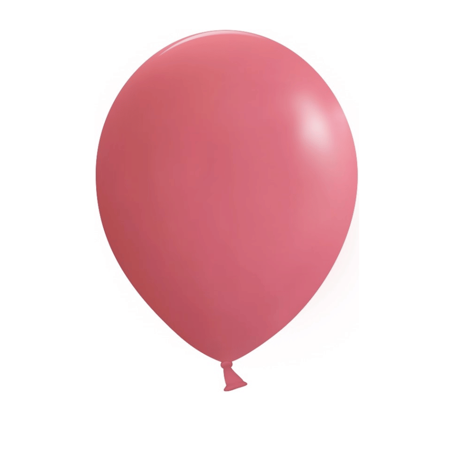 Латексный шар с гелием "Пастельный малиновый" (12''/30 см)