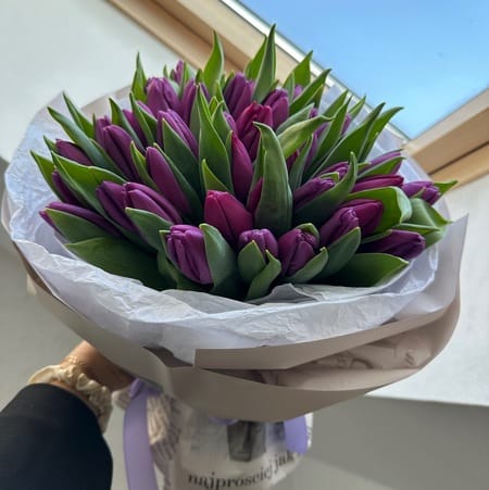 Букет " Фиолет стиль" 35шт