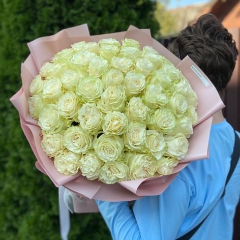 Букет "Десерт" 60см 51 роза