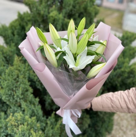 Букет лилий ЛИЛУ