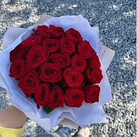Букет роз " DIOR" 21 роза