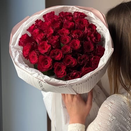 Букет " Мулен руж" 35 роз