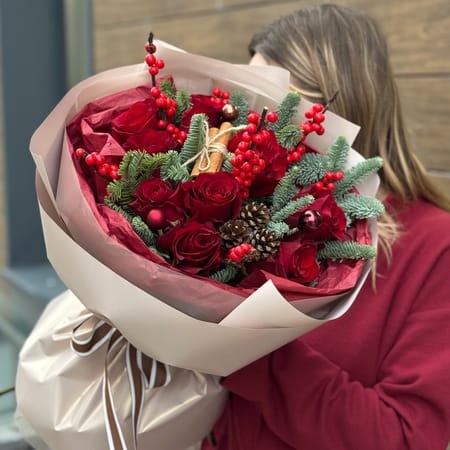 Букет "Зимние краски"