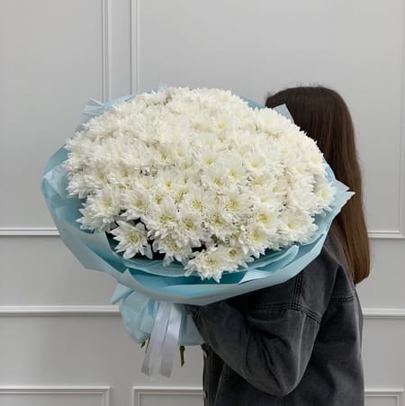 Букет хризантем "Атланта" 31шт