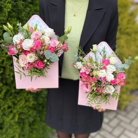 Конверт с цветами #1