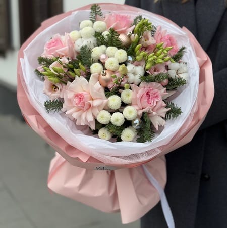 Букет "Снегурочка"