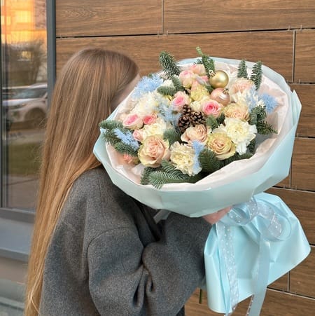 Букет "Рождественские каникулы"