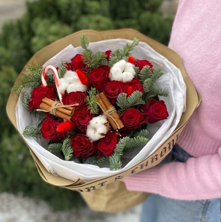 Букет "Зимний день"