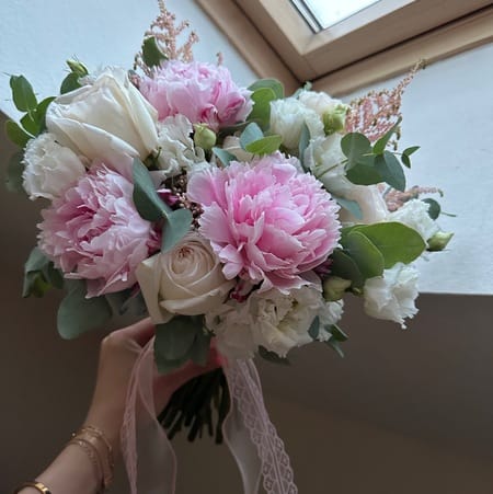 Свадебный букет "Лоск"