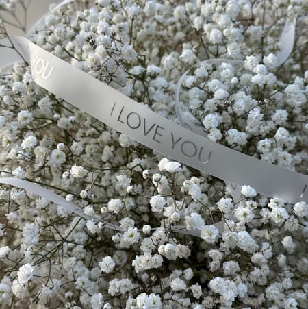 Бокс LOVE №7 Гипсофила (15шт)