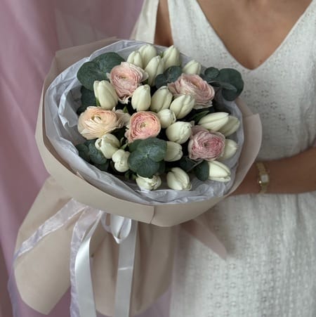 Букет цветов "Доброе утро!"