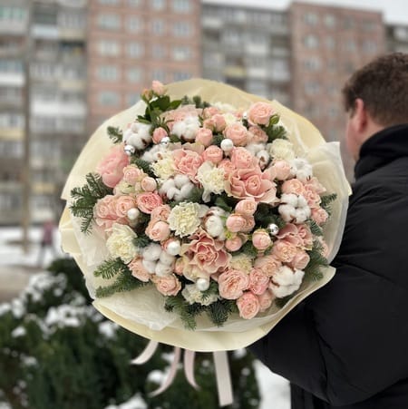 Букет "Новогодняя сказка"