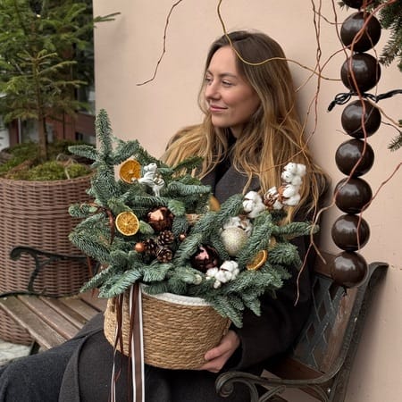 Новогодняя корзина